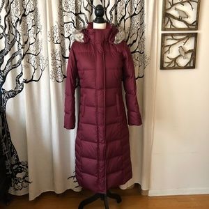 lodge down duffle coat